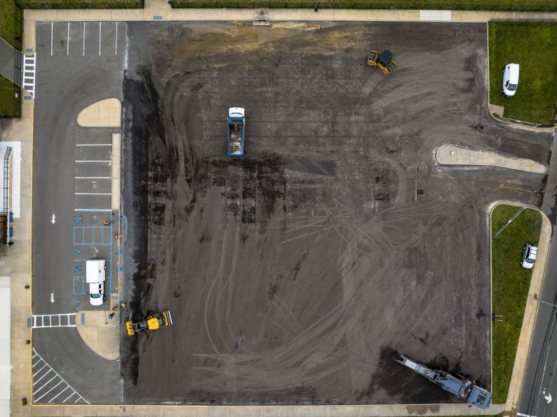 Parking Lot Excavation in Utah County, UT